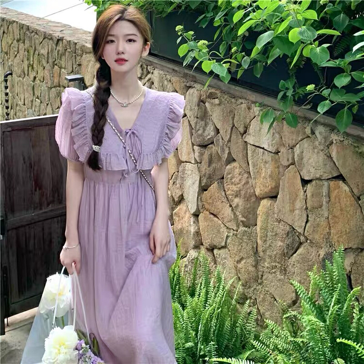 [jun.t] fashion mid length temperament dress 6156\pcz