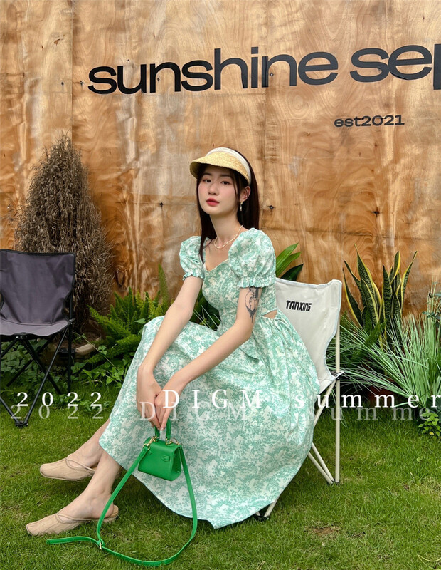 [SYL] waist revealing floral lady dress (only skirts) 5260\l