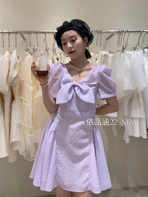 [yipinhan] sweet princess rabbit ear bubble sleeve dress 9938\pcz