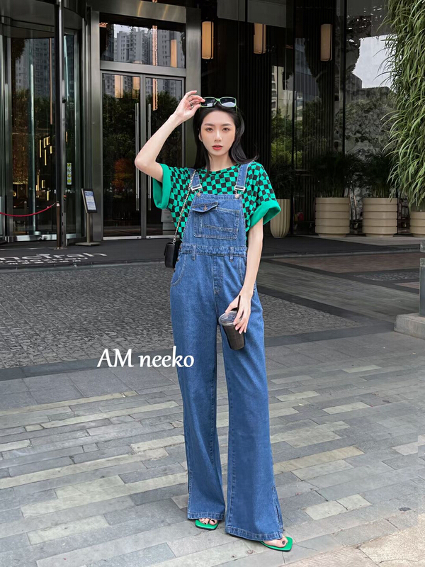 New year in early spring! [neeko] Korean lazy style slit strap pants 3315\xyy