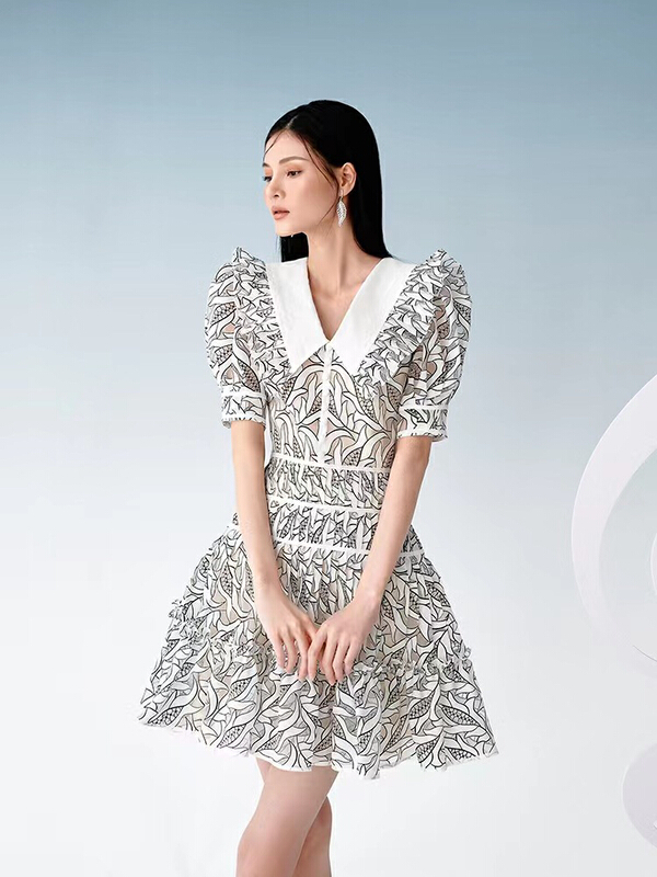 [Xinran] fashion minority design dress 4878\pcz