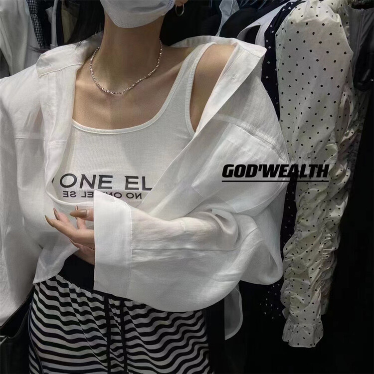 [Zola] fashion leave two versatile shirts 3233\lsw