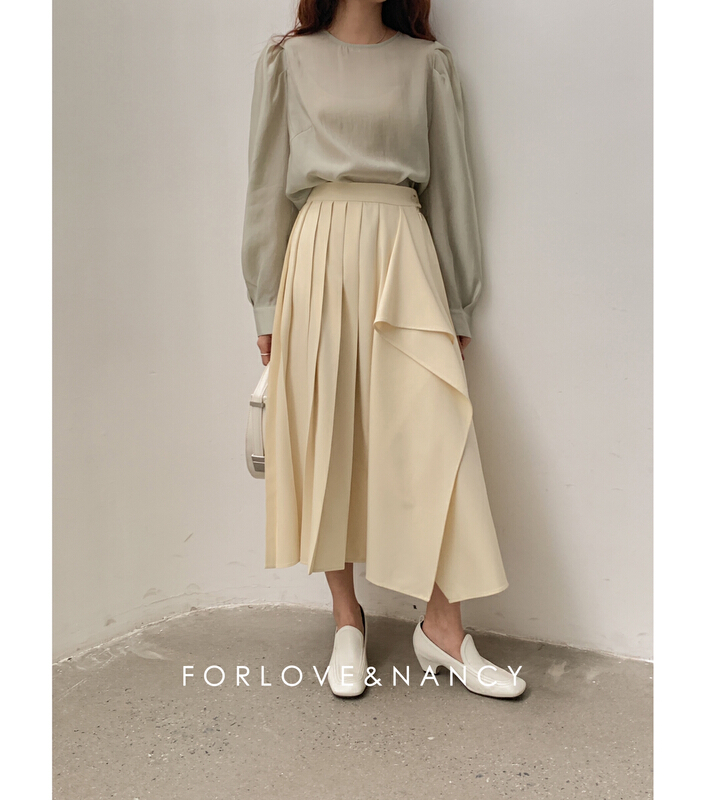 New year in early spring! [FN] Korean simple and versatile skirt la2bb2064n\cqw