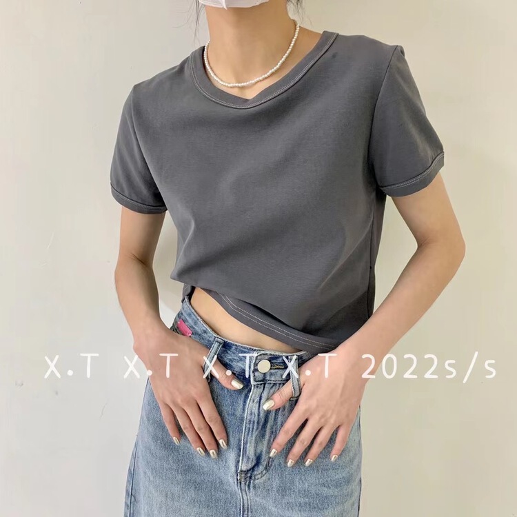 [XT] round neck Pullover comfortable shirt 619\ll