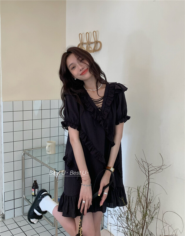 [best u] fashionable commuting age reduced ear edge dress 60063\lsw