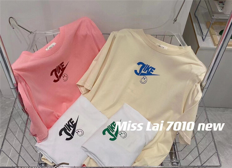[HH &miss Lai] Korean Pullover comfortable short sleeve T-shirt 7010\l