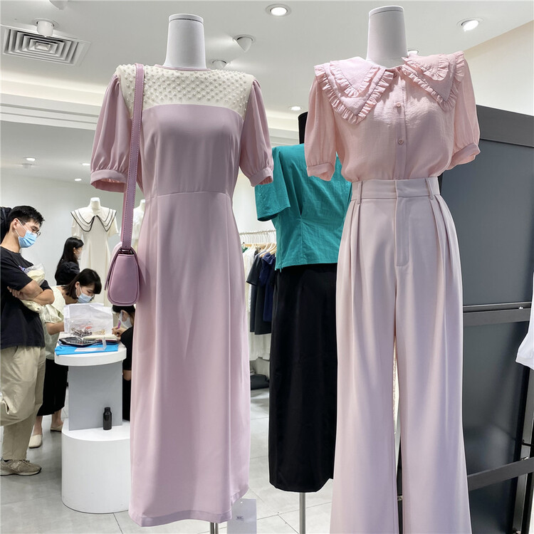 [lemon tree] waist closing sweet aging dress 66315\xyy