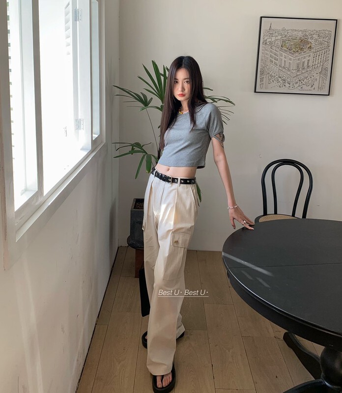 [best u] trend design retro casual pants 56065\lsw