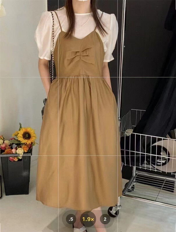 [m.zi studio] fresh and simple blouse + clean version versatile dress set 16159\hbx