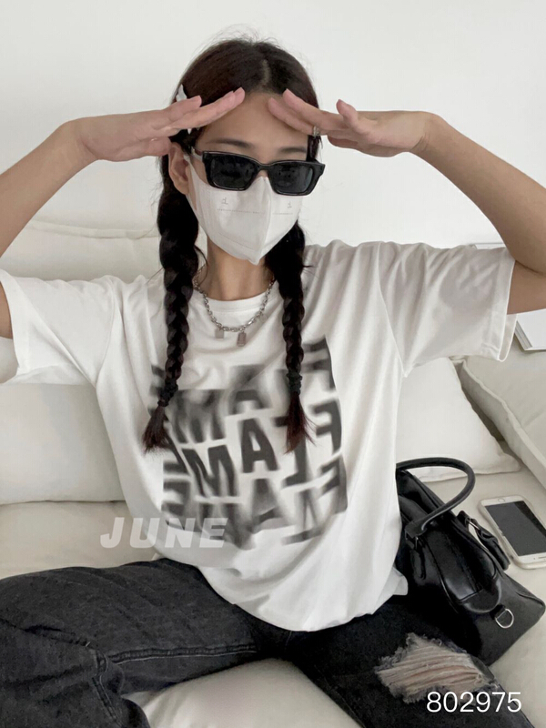 [June] personalized letters fashion short sleeve T-shirt 802975\xyy