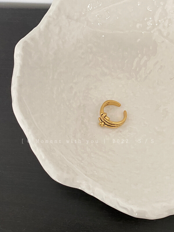[event with you] women's advanced and versatile index finger ring (with bag) d9196\lsw
