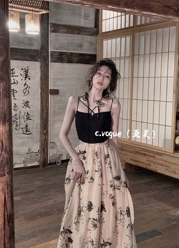 [c.vogue] design feeling: gentle waist showing thin dress 3925\pcz