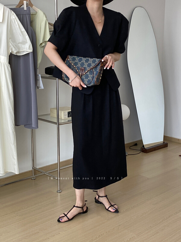 [event with you] versatile skin covering loose and slim medium length skirt 03151\lsw