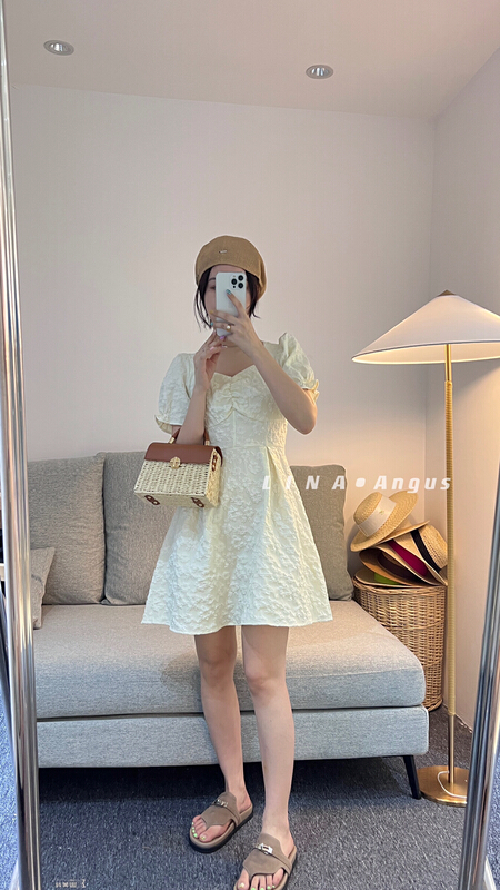 [Lina] Korean slim versatile dress 0193\hjy
