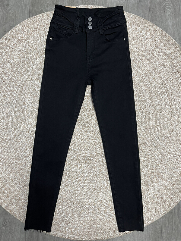 New year in early spring! [Mina] high waist versatile small foot skinny jeans 80032-5\lsw