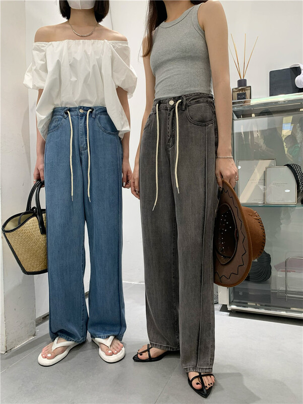 [t-platform] loose Korean versatile jeans 8532\cqw