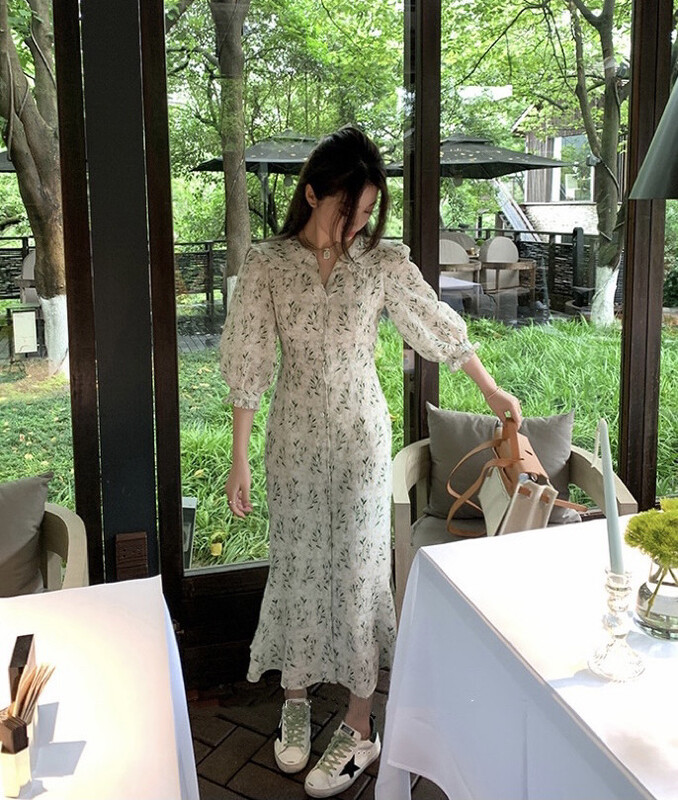[savage] sweet lady's slim fish flower dress e8660\wpl