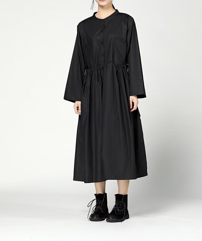 [size] Korean versatile shirt dress (with belt) 5565\lsw