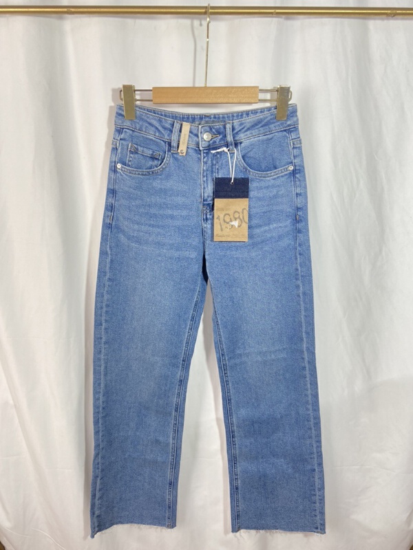 [Yi show shop] simple and slim western style jeans 1483\cl