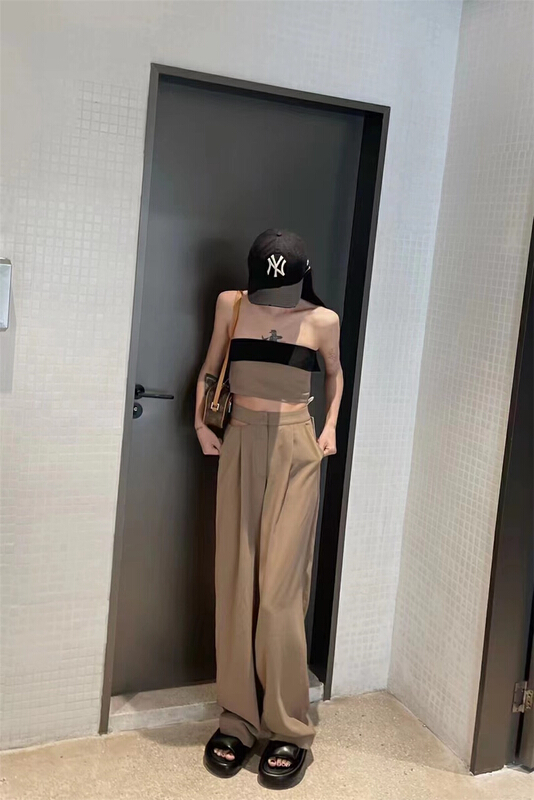 [rm.hh] high-level temperament full bodice + loose casual pants set 2160\pcz