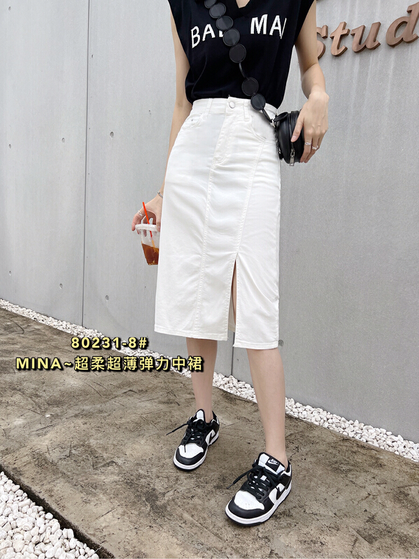 [Mina] temperament slim skirt 80231-8\lsw