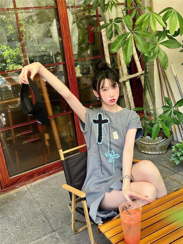 [big C studio] cross versatile casual dress 5172\pcz