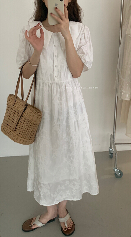Original price 107.16! [jin.c] baby collar lace sweet dress (dress only) h3089\xyy