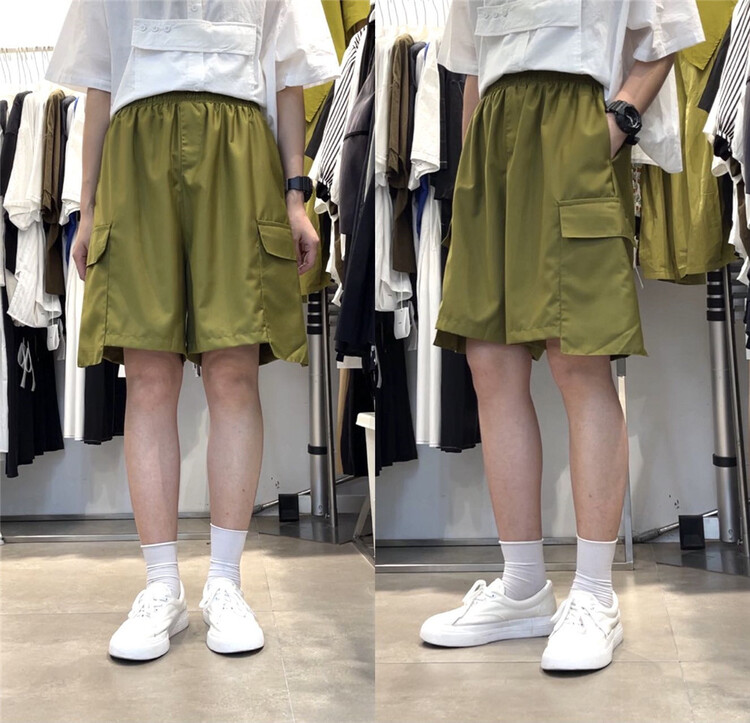 [three and two] elastic waist comfortable Korean casual shorts 7922\l