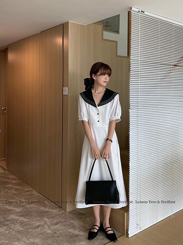 [lemon tree] patchwork vintage dress 66353\xyy