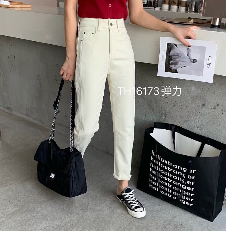 [T.H] Korean loose and slim Western jeans 161733\lsw