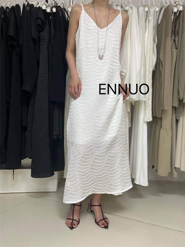 [ennuo] sling big brand simple comfortable dress 1396\l