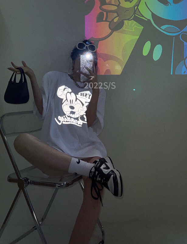 [Shanzhu] Mickey print fashion short sleeve T-shirt t262-1\xyy
