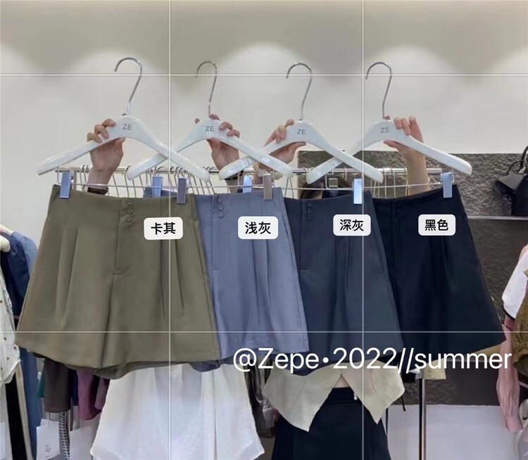 [Ze] simple and versatile commuter loose casual shorts 8688\ll