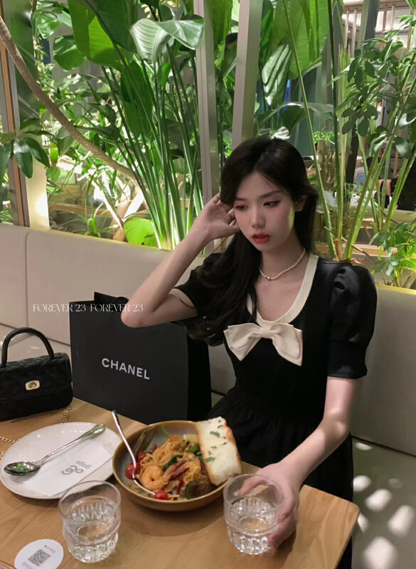 [forever23] French bow thin shirt 793\hjy