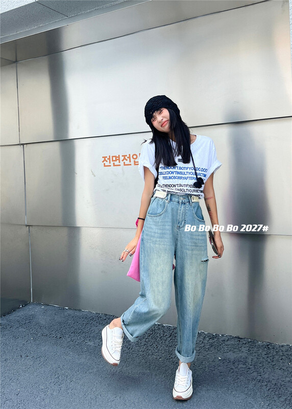 [Bobo] Vintage worn Harlan cut jeans 2027\cls