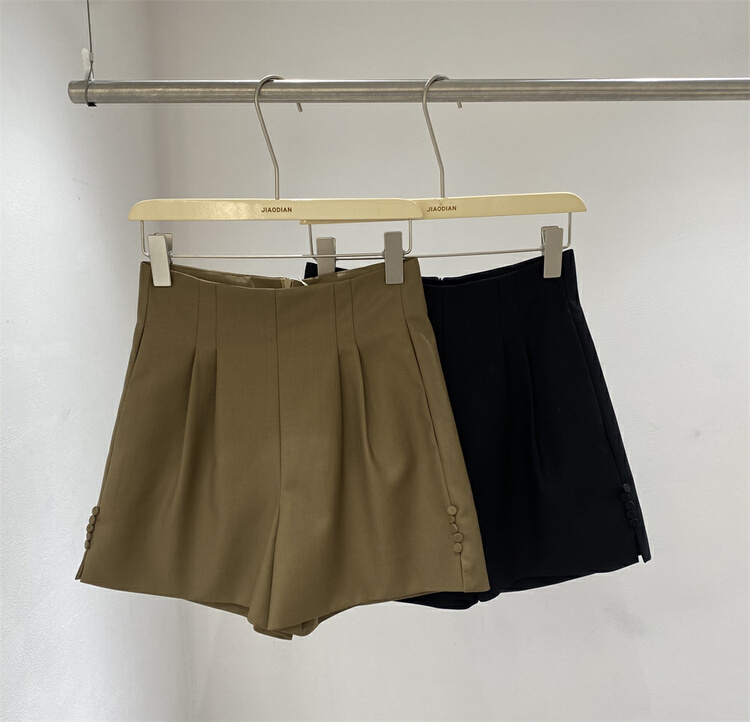 [Focus] fashionable high waist casual shorts 8042\hbx