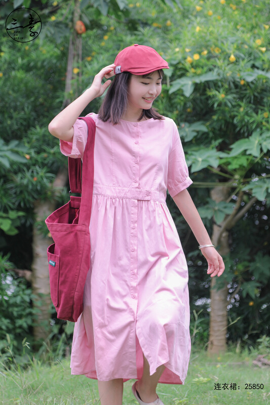 [original three element clothing] simple commuter dress 25850