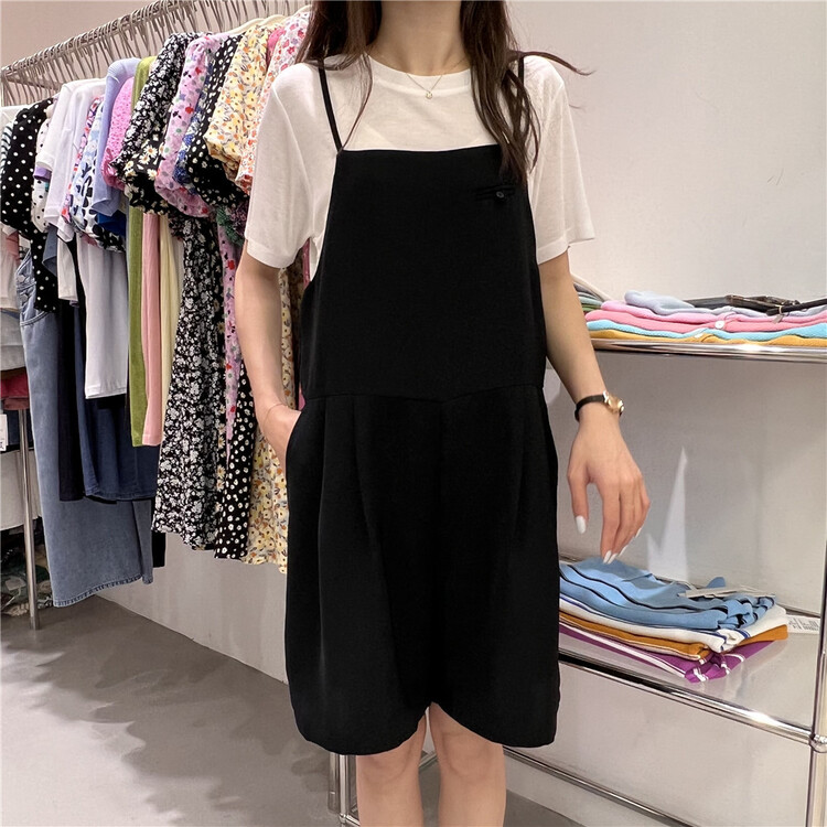 [feeding] simple temperament pure color suspenders and suspenders 8911-d6\zxx