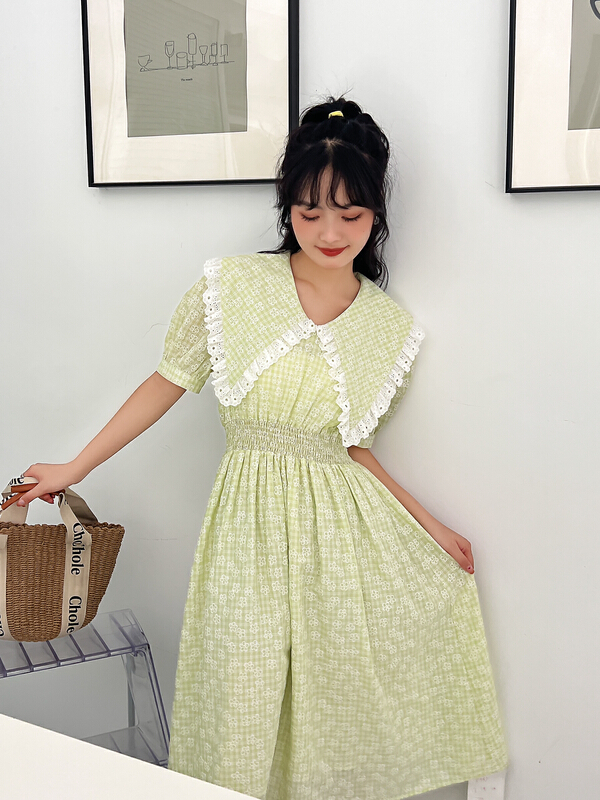 [rong'er family] aging pastoral dress 51987\hjy