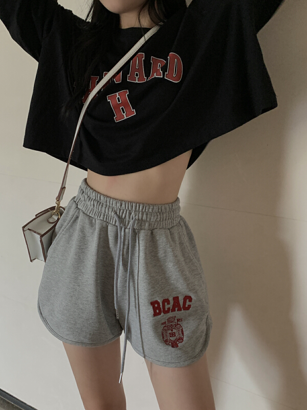 [11An] embroidered versatile comfortable casual shorts a6661\lsl