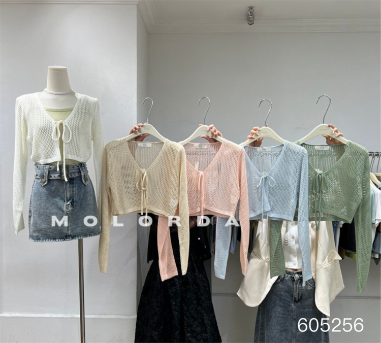 [morada] core spun yarn imitation hemp lace up shirt 605256\xyy
