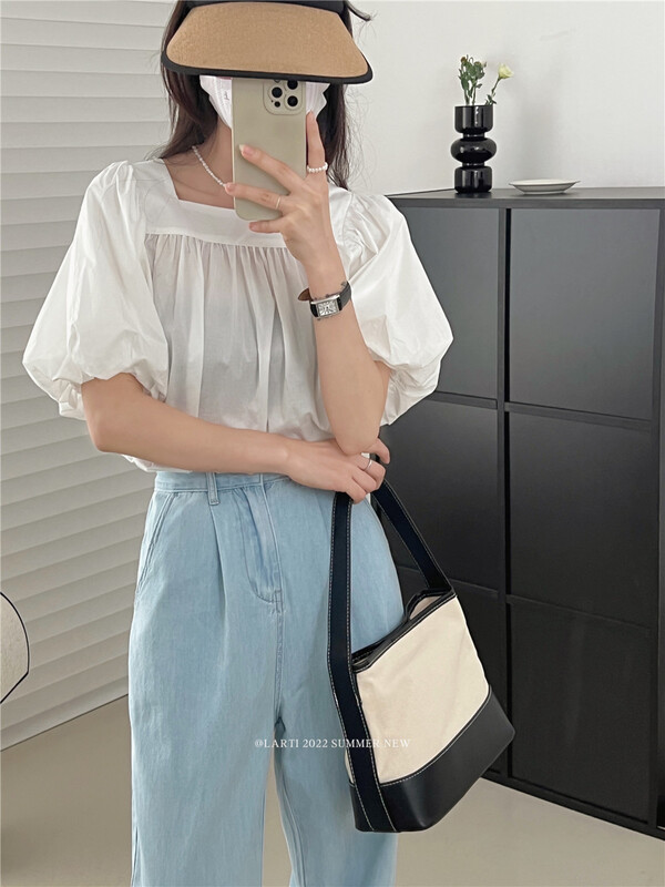 [larti] slim, fresh, simple and comfortable shirt 8483\ll
