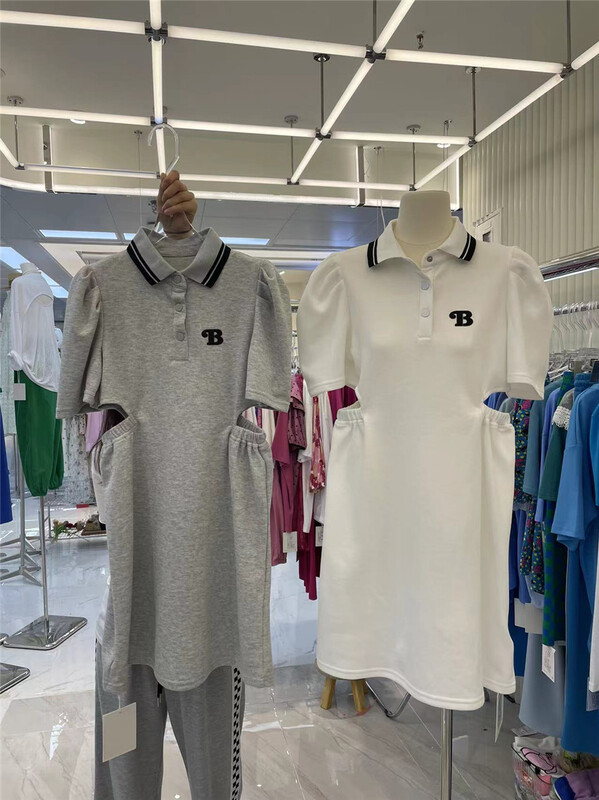 [HS customized in Korea] Korean casual polo collar dress 65266\hjy