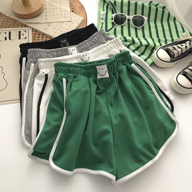 [Gangan] high waist loose fit casual shorts 2081\cl