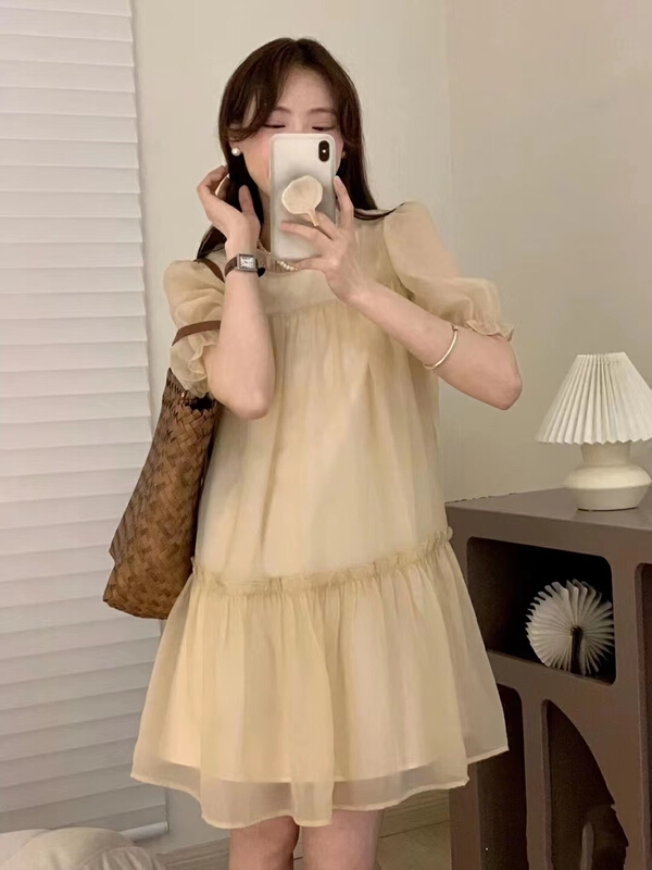 [baby] Korean mosaic fashion dress 8651\wtt