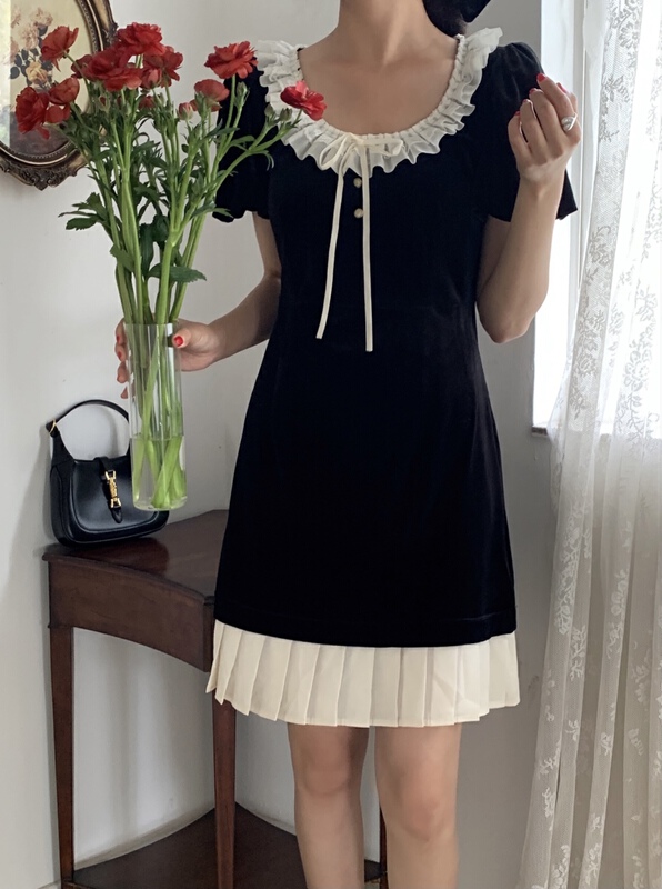 New year in early spring! [vivis type] retro fashion versatile dress 7720\hjy