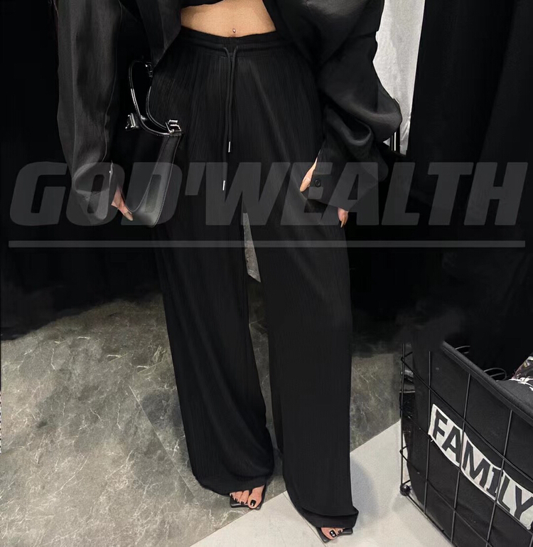 [buyer Yan Xuan - God of wealth] loose trend drawstring casual pants 1628\cl