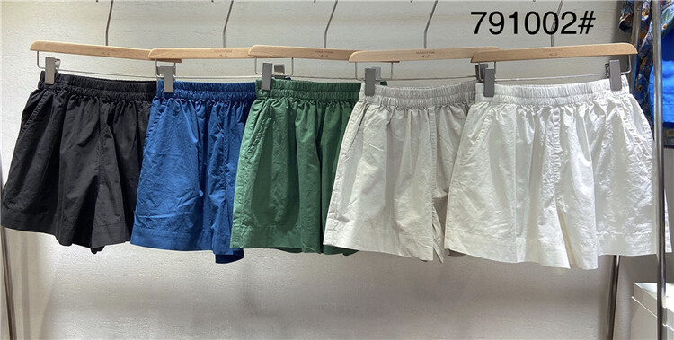 [ninestone nine stones] elastic waist loose and versatile casual shorts 791002\l