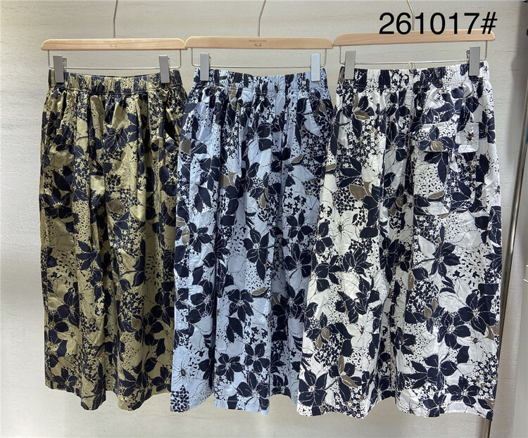[ninestone nine stones] elastic waist elegant skirt 261017\l