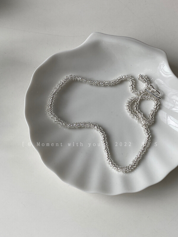 [event with you] advanced simple cool short necklace d9206\lsw